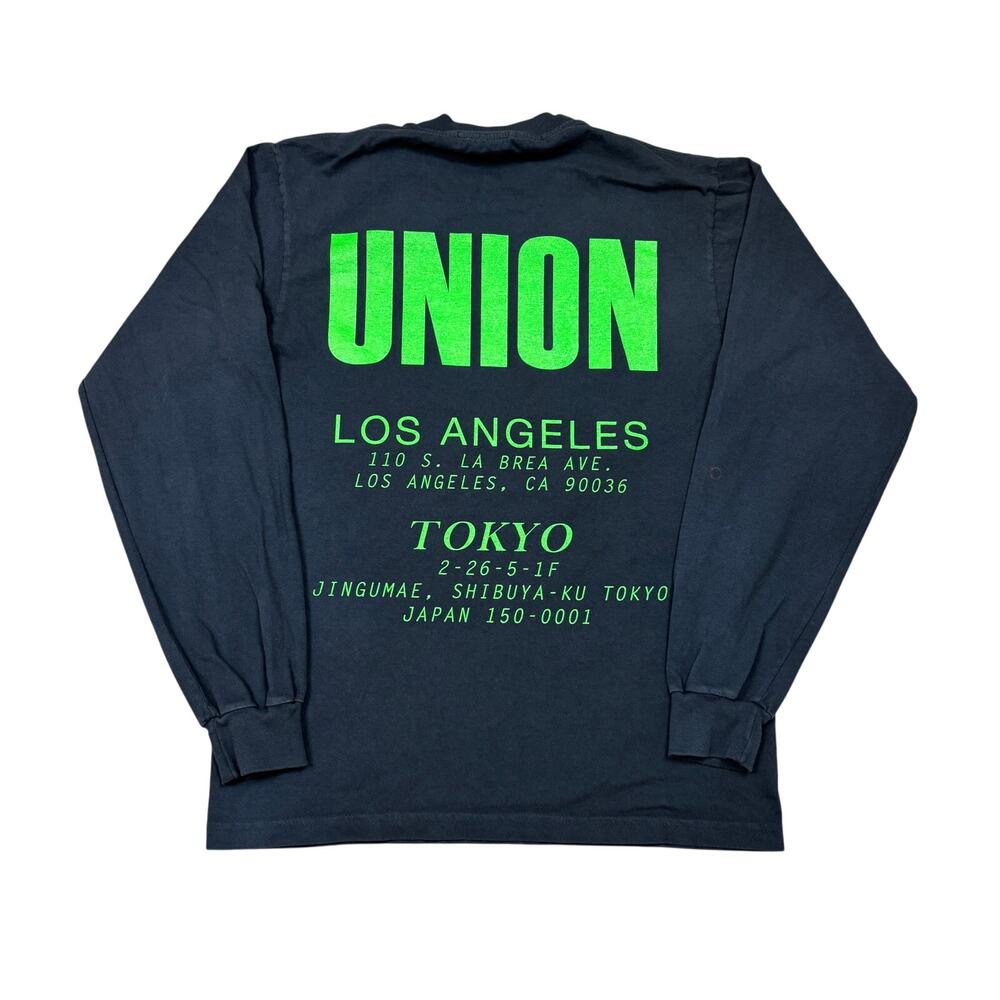 Rare Union Los Angeles Tokyo Staff Long Sleeve T Shirt Men's 1/Small
